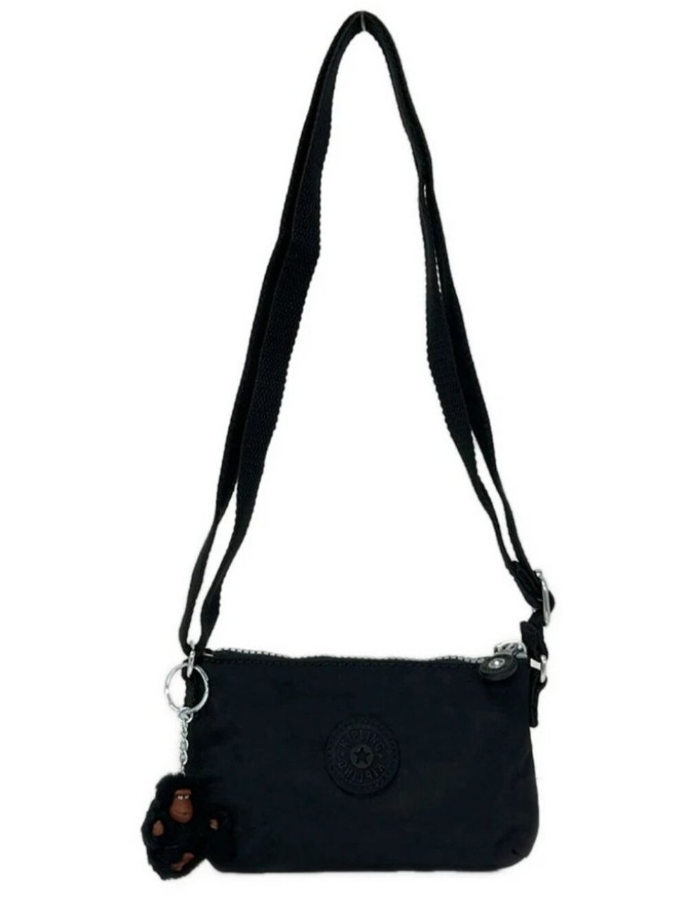 Kipling Black Nylon Shoulder Bag